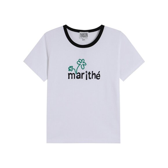 Marithe Francois Girbaud Foam Grass Short Sleeves - Picture 1 of 3